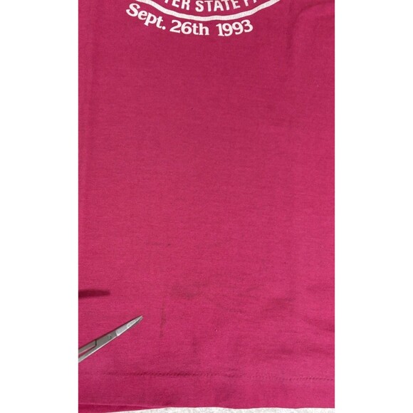 Vintage 1993 Keystone Region 25th Year Meet R.B Winter State Park Pa Tee Size L - Picture 8 of 11